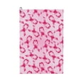 thumbnail image 1 of Golf Towels for Golf Bags For Men Women - Breast Cancer Awareness-Q 24x16in Absorbent Quick Drying Golf Towel for Cleaning Golf Ball Club Golf Bag Accessories with Carabiner, 1 of 8
