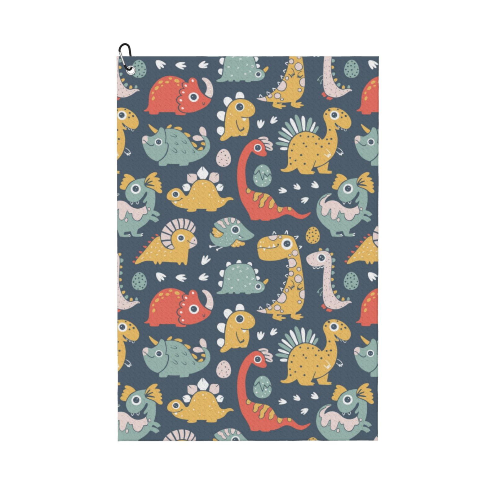 Golf Towels for Golf Bags For Men Women cartoon Dinosaur cute print