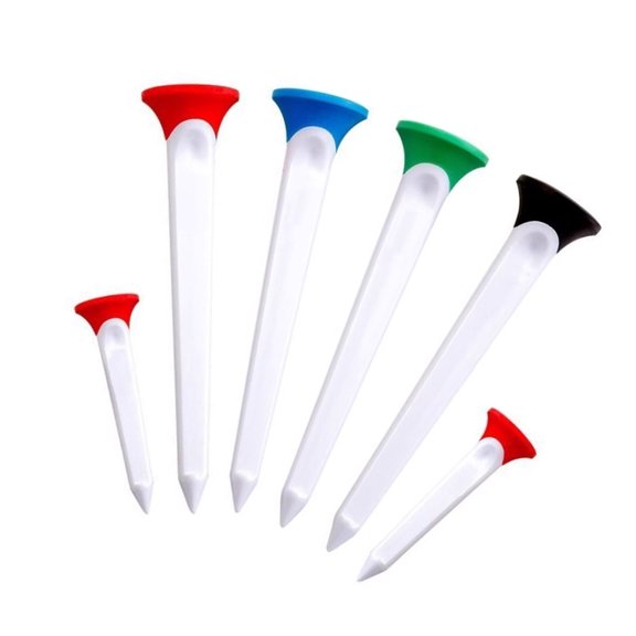 Golf Training Holder Multifunctional Plastic Step Down Golf Tees Low Friction Golfs Tees Enduring