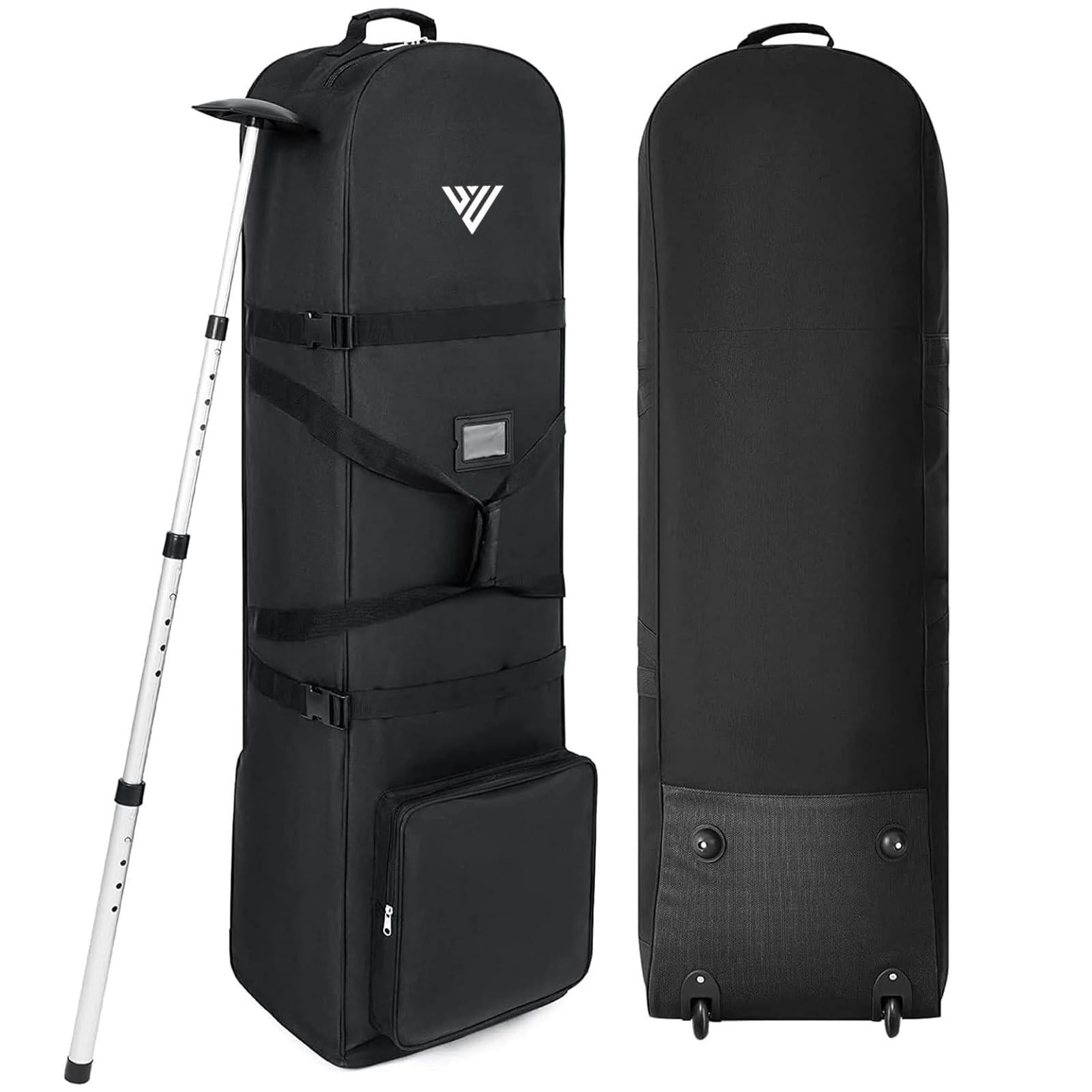 Golf Travel Bags For Airlines - 900d Heavy Duty Tear-resistant Oxford  Lightweight Foldable Design & Detachable Shoulder Strap Club Case Budget Friendly Traveling Gear Covers
