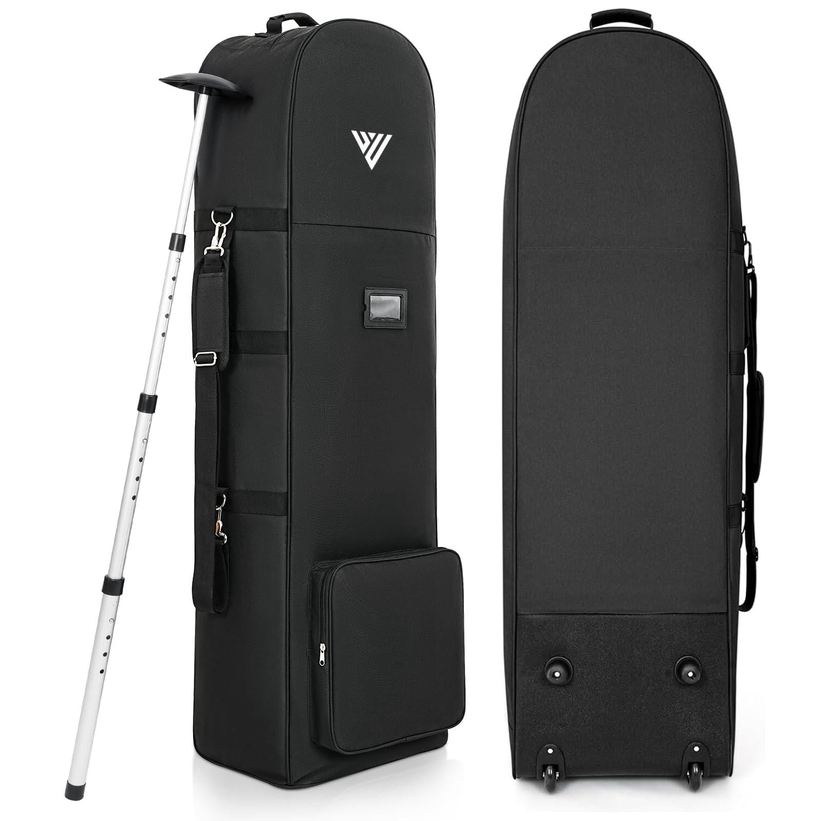 Golf Travel Bags For Airlines - 900d Heavy Duty Tear-resistant Oxford  Lightweight Foldable Design & Detachable Shoulder Strap Club Case Budget Friendly Traveling Gear Covers