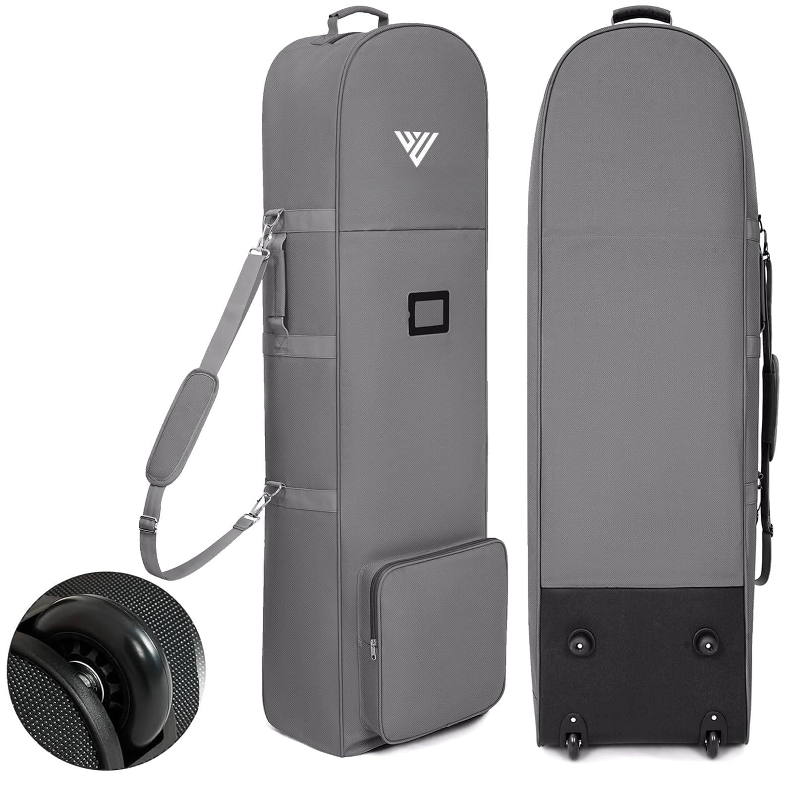 Golf Travel Bags For Airlines - 900d Heavy Duty Tear-resistant Oxford  Lightweight Foldable Design & Detachable Shoulder Strap Club Case Budget Friendly Traveling Gear Covers