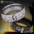 thumbnail image 1 of Golf Tungsten Carbide Ring, 1 of 9