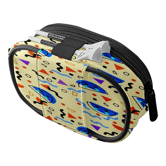 Golf Waist Bag for Men and Women - Premium Golf Ball Pouch & Leather Golf Ball Waist Bag , Fanny Pack with Hooks, Holds 2 Golf Balls Taco