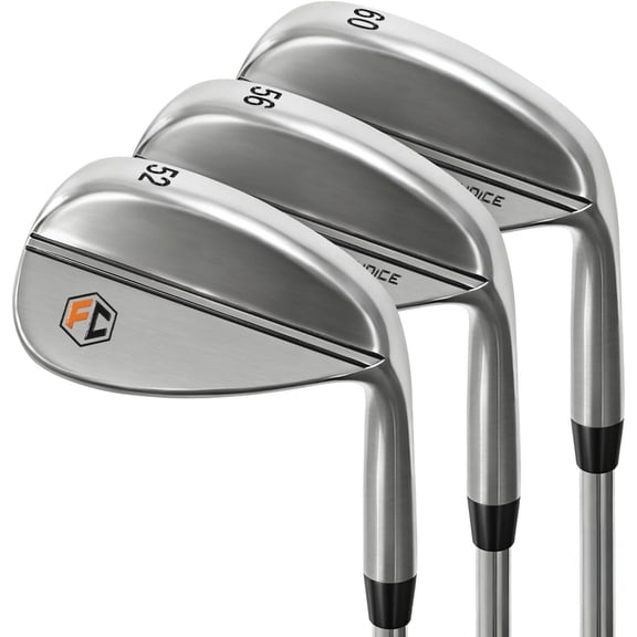 Golf Wedge Set, 50/52/54/56/58/60/70 Golf Sand Wedge, Gap Wdege, Lob Wedge Golf Clubs for Men Women Right Hand, Milled for Spin and Control