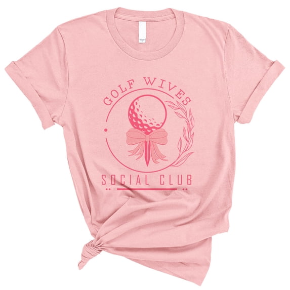 Golf Wives Social Club Shirt Unisex X-Large Pink