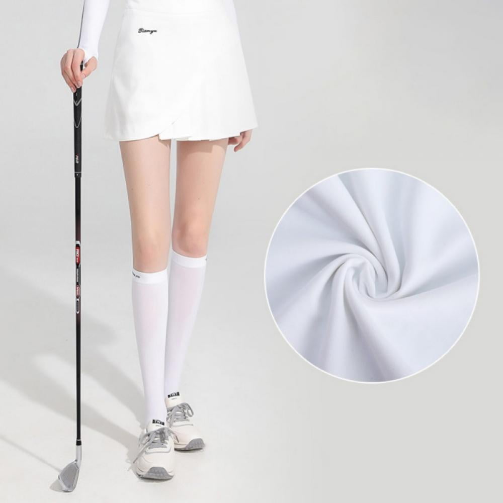 Buy Women's Golf Wear Sunscreen Pants Silk Leggings Ankle Socks