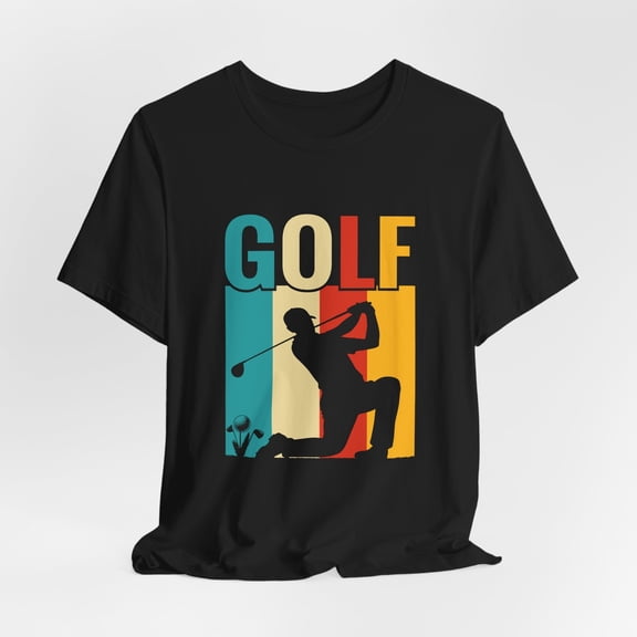 Golf cotton shirt, Unisex Jersey Short Sleeve Tee, golf casual golf sports