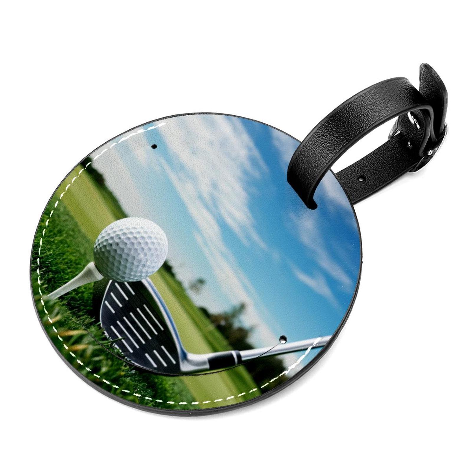 Golf equipment golf ball tee grass，Luggage tags for suitcases,Luggage
