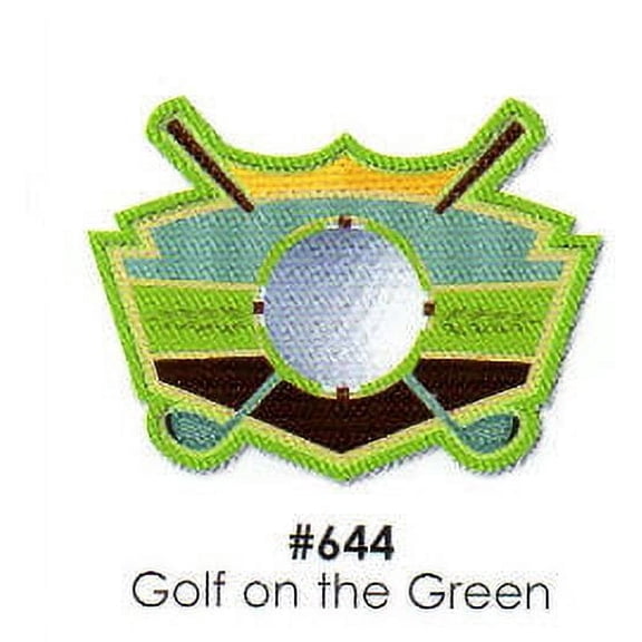 Golf on the Green Cake Decoration Edible Frosting Photo Sheet