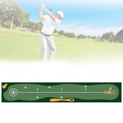 Golf practice blanket, putting machine, green putting mat