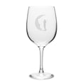 thumbnail image 1 of Golfer 19 oz. Deep Etched Wine Glass, 1 of 1