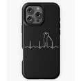 thumbnail image 1 of Golfer's Heartbeat Design Phone Case for iPhone 16 15 14 13 12 11 Pro Max, 1 of 2