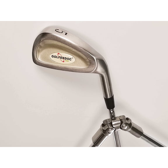 GolferDoc Dual Hinged 5 Iron -Training Aid Golf Clubs Trainer Men Right Hand
