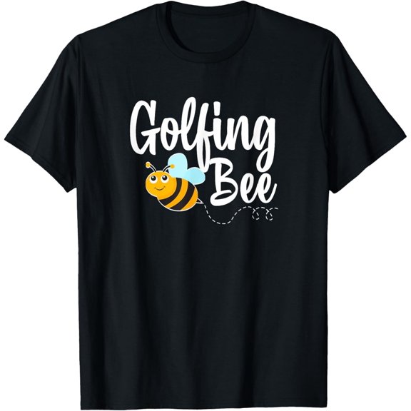 Golfing Bee Golf Player Bumblebee T-Shirt