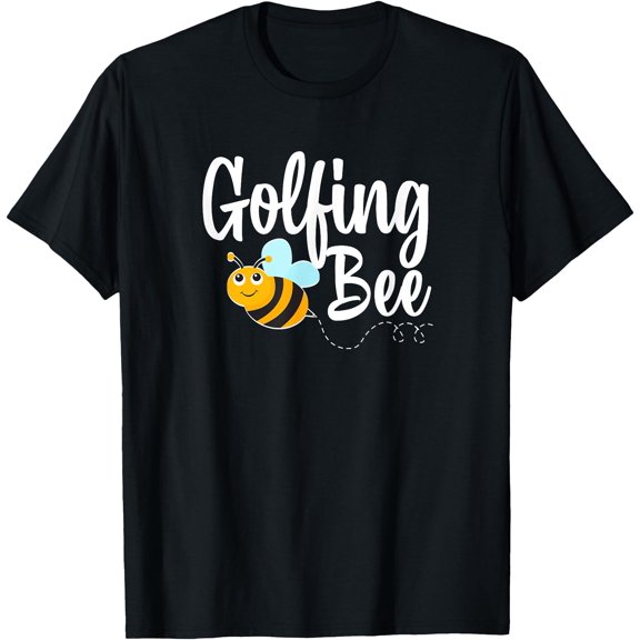 Golfing Bee Golf Player Funny Bumblebee T-Shirt