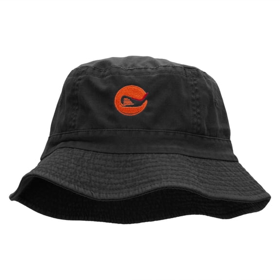 Golfing Iron Embroidered Bucket Hat - Black OSFM