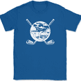 thumbnail image 1 of Golfing Life T-Shirt Funny Hobby Putt Ball Club Landscape Gift Graphic Tee - Royal Blue, 3XL, 1 of 1