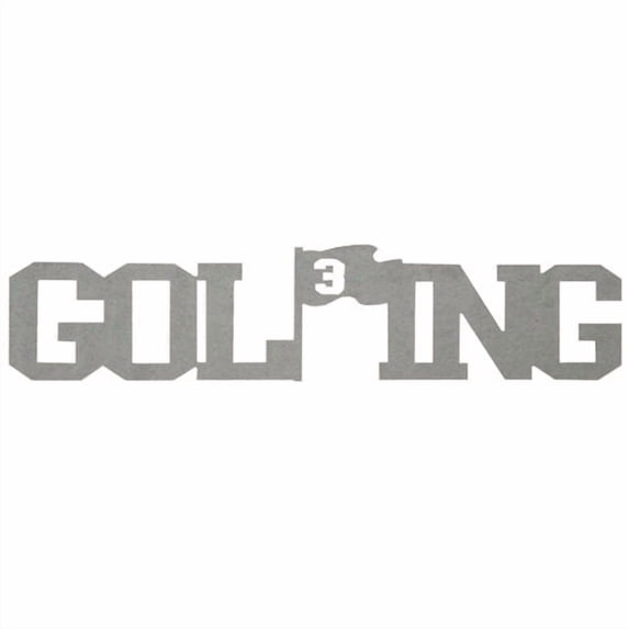 7055 Inc Golfing Word Wall D cor