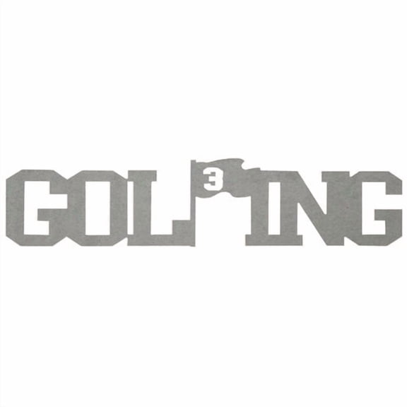7055 Inc Golfing Word Wall D cor