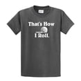 thumbnail image 1 of Golfing That's How I Roll Country Club Golf Ball Funny Humor Men's Short Sleeve T-shirt-HeatherGray-XXL, 1 of 4