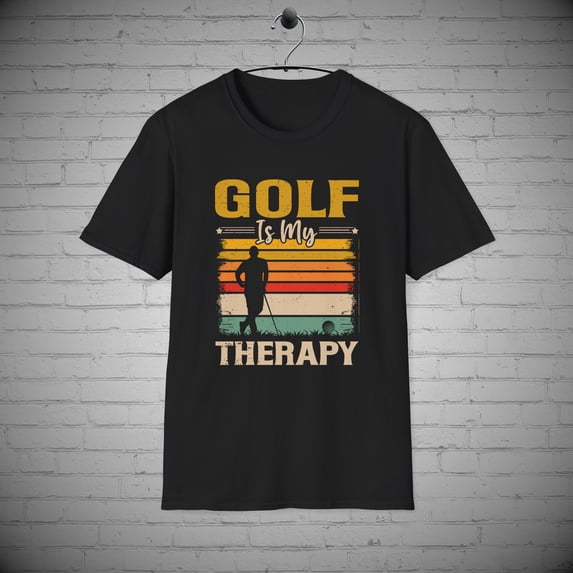 Golfing is my Therapy T-shirt, Golf t-shirt, Golfing tee, Golf Lovers Gift