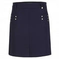thumbnail image 1 of Golfino BLOSSOM SKORT (KNIT), Ladies medium length functional golf skort with integrated shorts, size 10 (medium large), 1 of 3