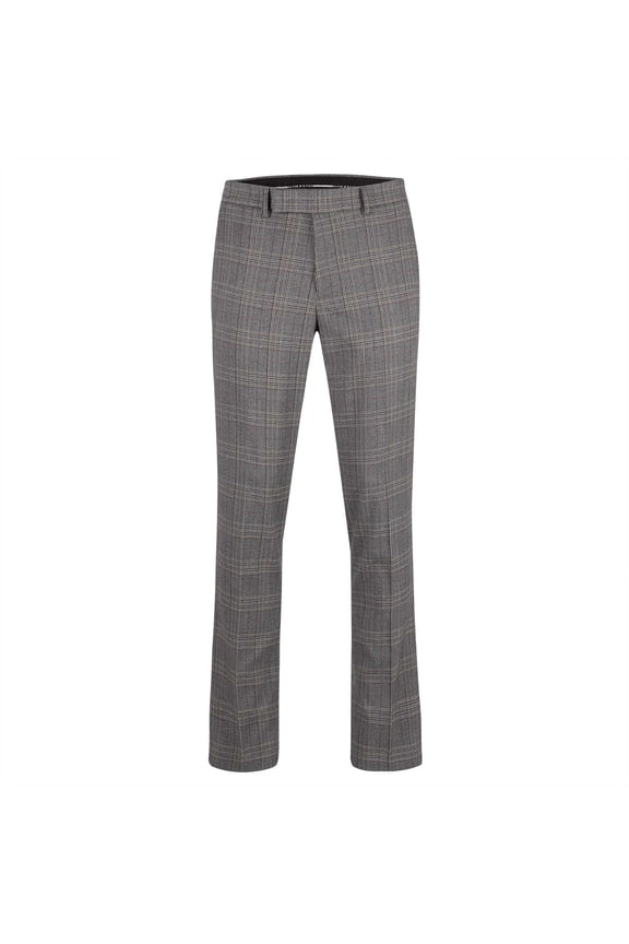 - GETAWAY CHECKED TROUSERS (FLAT FRONT) Men's functional golf pants in classic check pattern (32/32 Small)