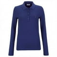 thumbnail image 1 of Golfino MIA POLO (UV PROTECTION BRUSHED), Warming long-sleeve ladies' golf polo with Sun and Cold Protection in slim fit size 14 (extra large), 1 of 3