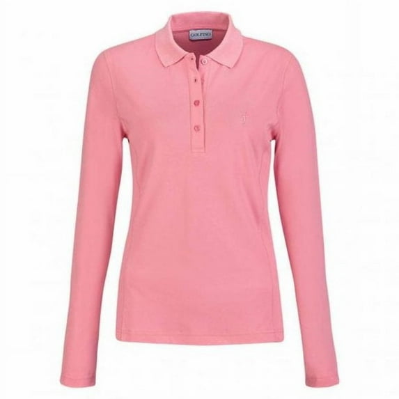 Golfino - THE MARTA POLO (LIGHTWEIGHT SUN PROTECTION), Ladies Lightweight Performance Golf Polo size 2 (extra extra small)