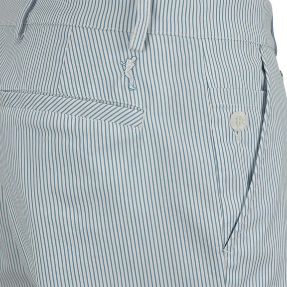 Golfino THE STRIPED BERMUDA, Striped Men's stretch golf short of high quality cotton mix (Henley, 40/34 XXL)