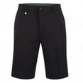 thumbnail image 1 of Golfino The Birdie Bermuda Men's techno stretch sun protection golf shorts in regular fit (Black / Medium), 1 of 3