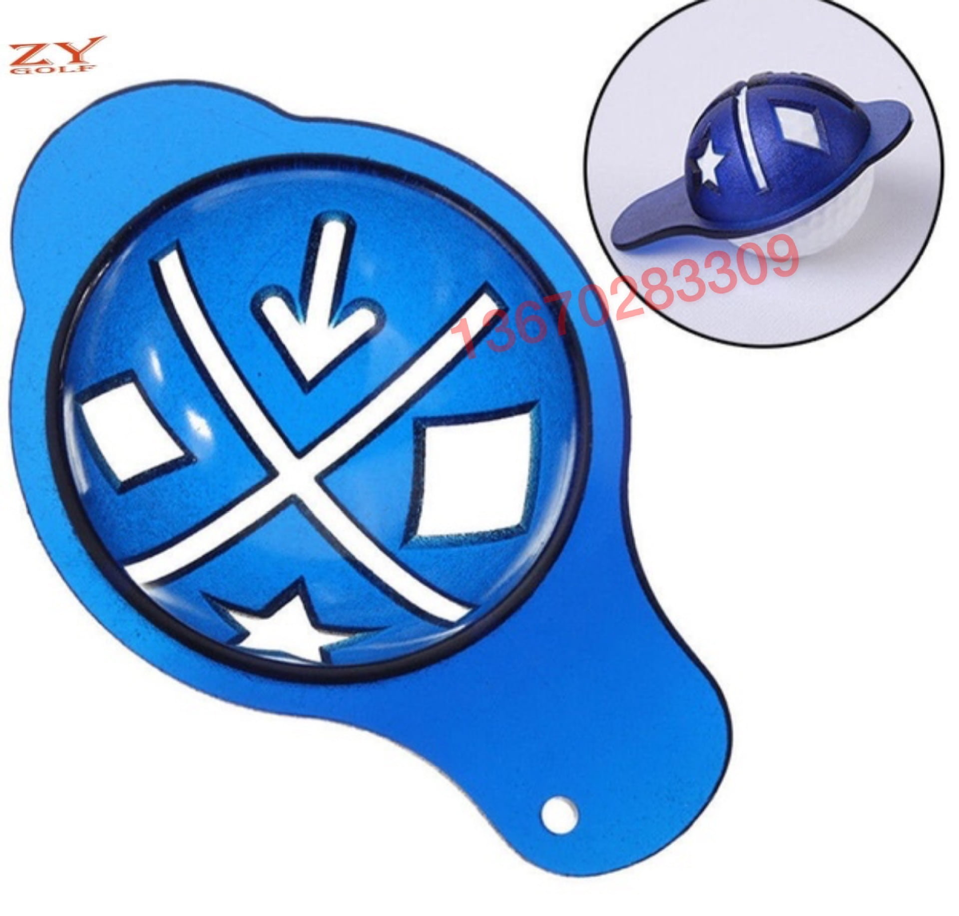 Golfs Balls Line Liner Golfs Drawing Marking Tool Golf Ball Line Marker