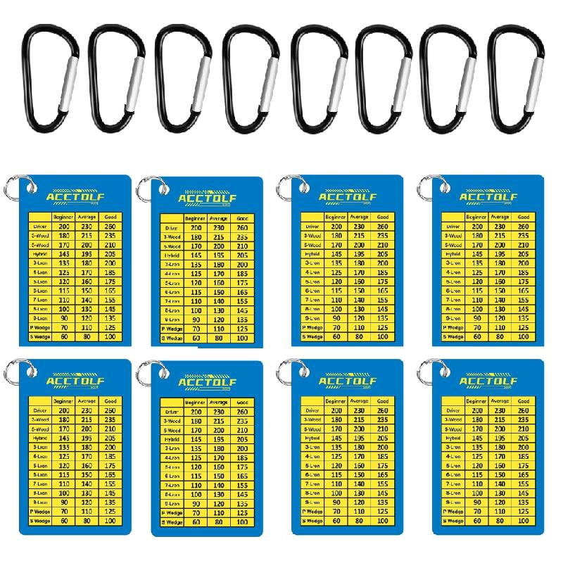 Golfs Club Ranges Chart Golfs Ranges Chart, Golfs Club Distance Cards ...