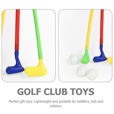 CIMAXIC Golf Club Kids Toy Set Parent-Child Interaction 2 Sets