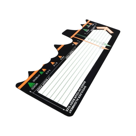 Golfs Training Mat Beginners Swing Practice Mats Postures Assistance Golfs Swing Stand Mats Golfs Swing Corrector