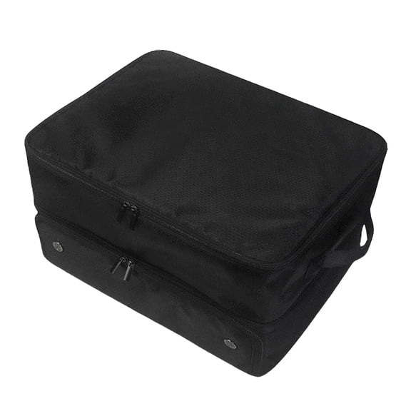 Golfs Trunk Storage Golfs Locker, 2 Layer Golfs Trunk Organizers for 2 Pair Shoes with Separate Ventilated Compartment