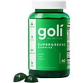 thumbnail interactive-video image 1 of Goli Nutrition Supergreens Gummies with Probiotic Blend for Digestive and Immune Support, 60 Count, 1 of 10