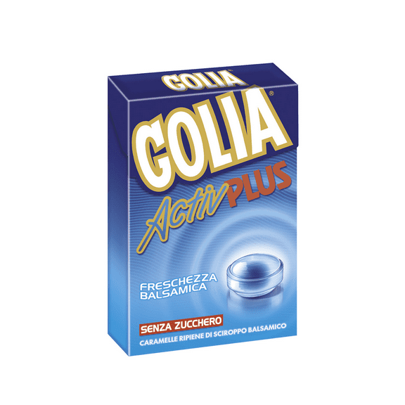 Golia Activ Plus Sugar Free Mentholated Drops 1 Box 46g