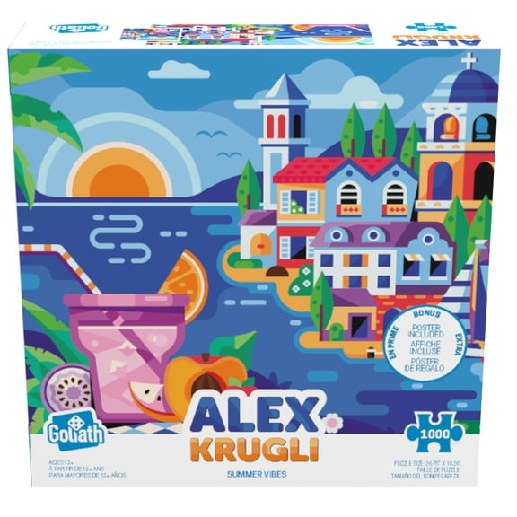 Goliath Alex Krugli - Summer Vibes 1000pc Puzzle