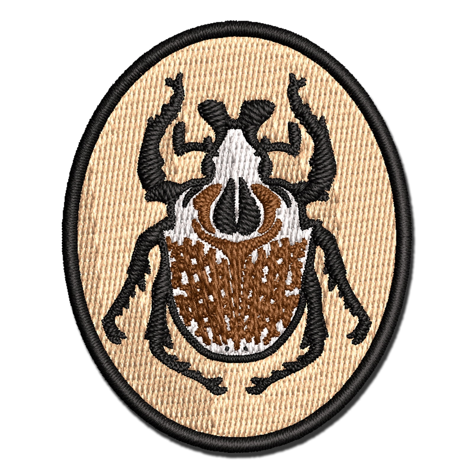 Goliath Beetle Giant Insect Applique Multi-Color Embroidered Iron-On ...