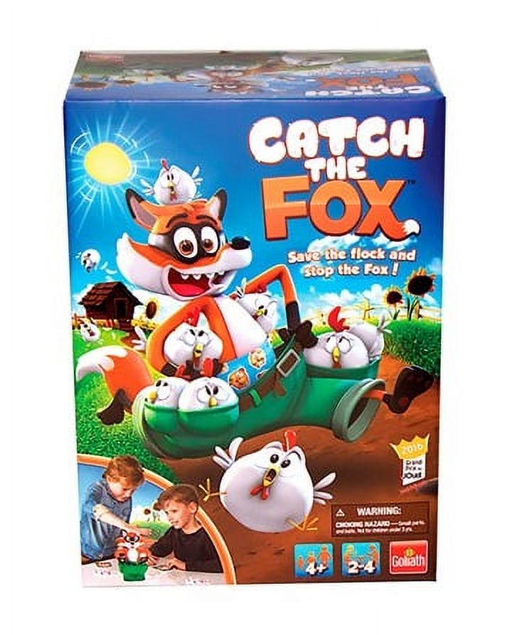 Goliath Catch The Fox Game - Collect the Most Chickens When the Fox Loses His Pants Game - image 1 of 9