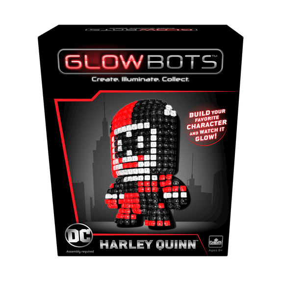 Goliath DC Glowbot Harley Quinn
