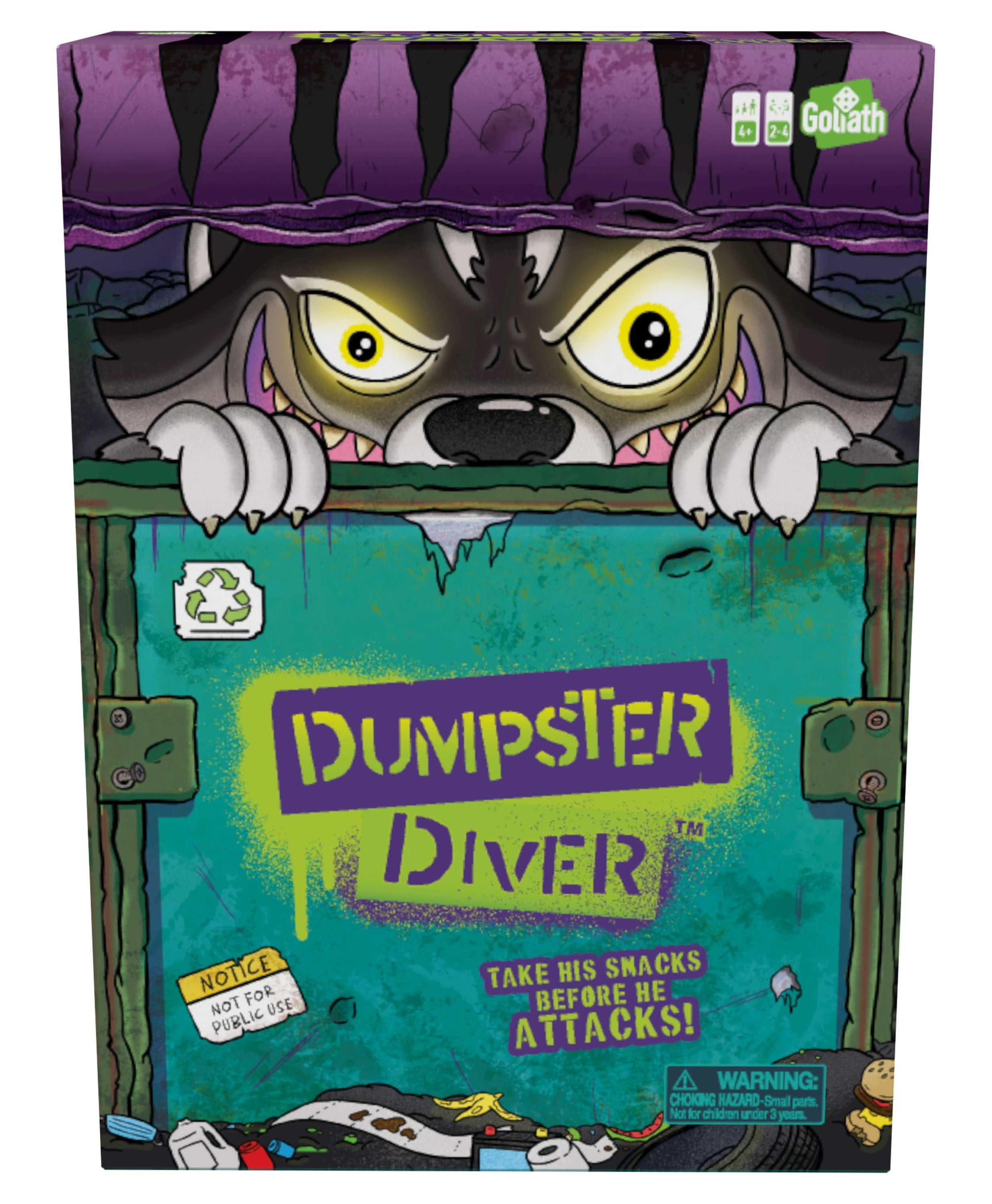 Dumpster Diving Cartoon