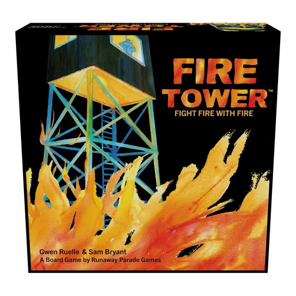 Goliath Fire Tower Board Game - Easy to Learn Strategy Game, 2-4 Players, Ages 10 and up
