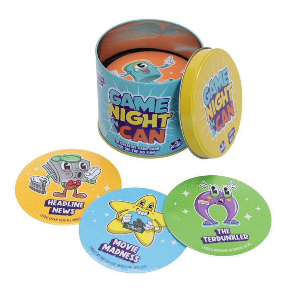 Goliath Game Night in a Can- 35 Mini Games Make One Big Game Night with Family or Friends