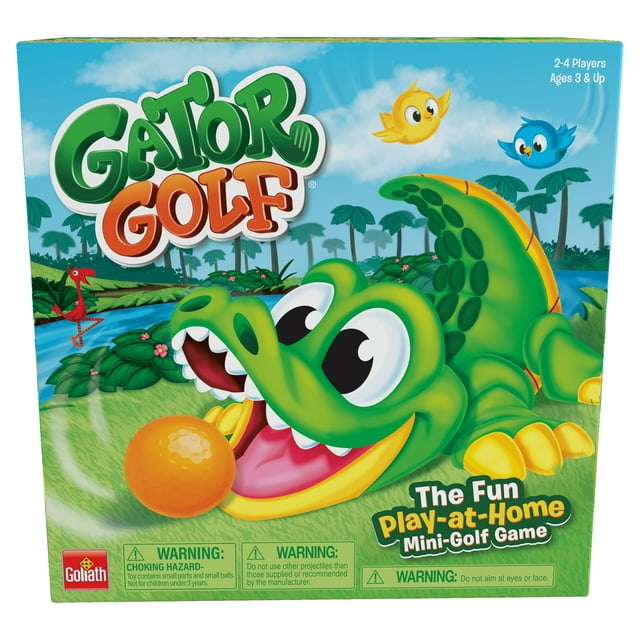 Goliath Games - Gator Golf- the Fun Play-at-Home Mini-Golf Game