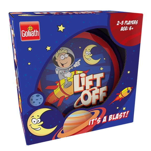 Goliath Games Lift Off Round Tin Game