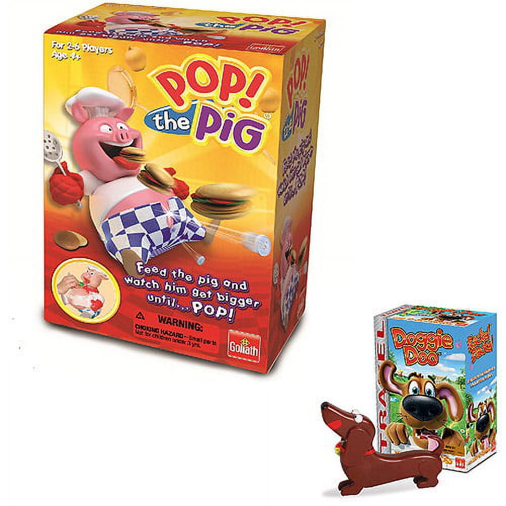 Goliath Games Pop The Pig & Doggie Doo T