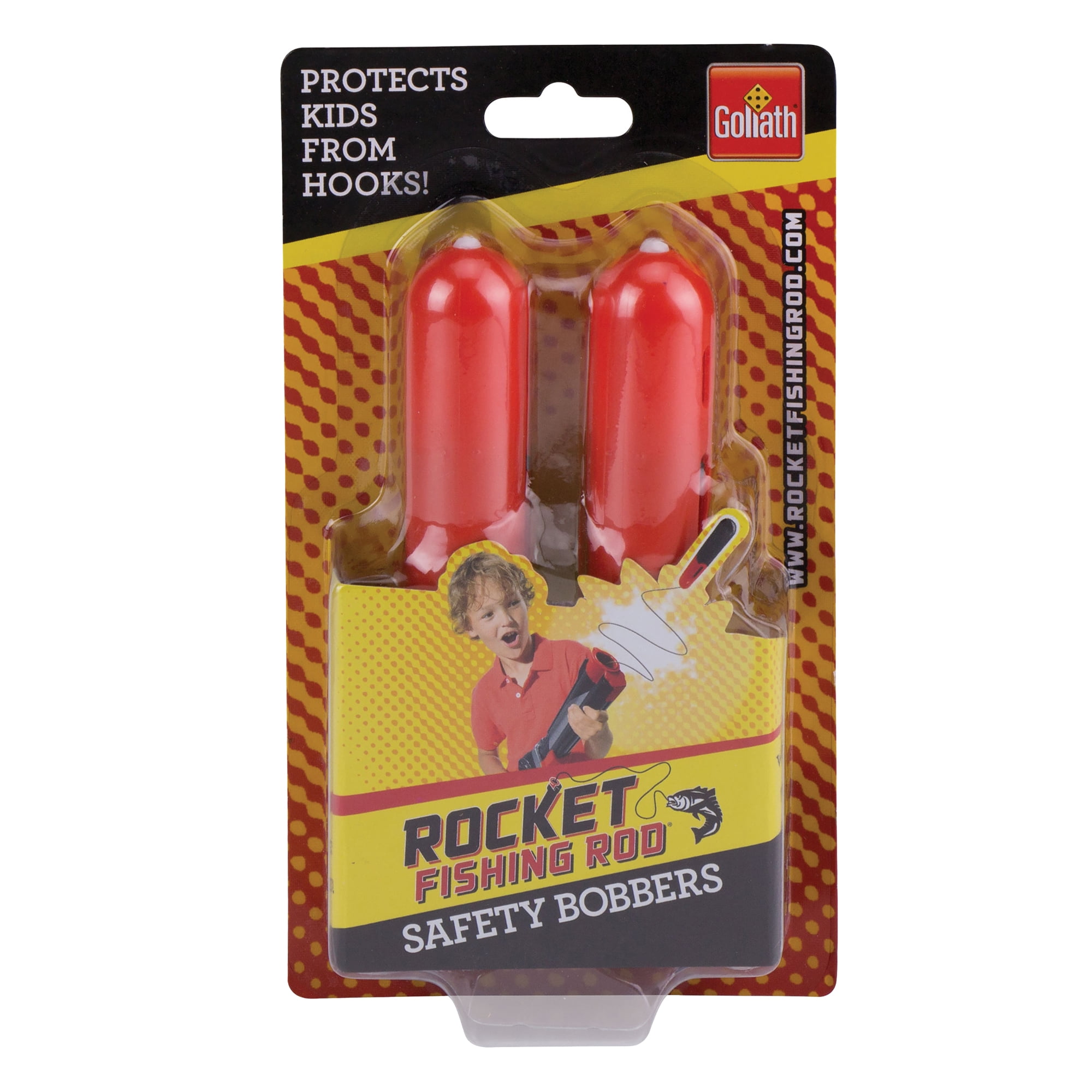  Rocket Fishing Rod - Ready to Fish Kids Fishing Pole - Shoots a  Bobber Instead of Casting : Sports & Outdoors